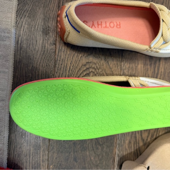 Rothy's Women's The Braid Driver loafers in Cappuccino. - Picture 8 of 12